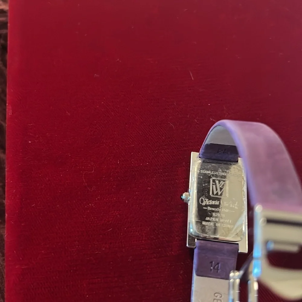 Vintage Victoria Wieck Crystal Watch